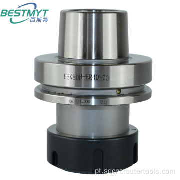 HSK-ER tipo filling collet Chuck para CNC